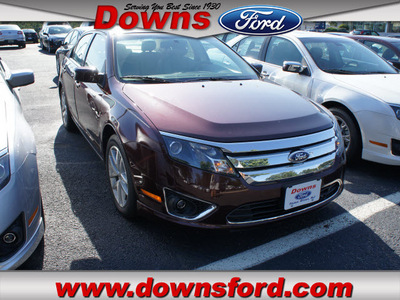 ford fusion 2012 dk  red sedan sel gasoline 4 cylinders front wheel drive automatic with overdrive 08753