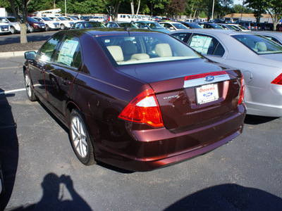 ford fusion 2012 dk  red sedan sel gasoline 4 cylinders front wheel drive automatic with overdrive 08753