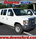 ford econoline cargo 2012 white van e 250 flex fuel 8 cylinders rear wheel drive automatic with overdrive 08753