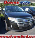 ford edge 2012 black sel gasoline 6 cylinders front wheel drive automatic with overdrive 08753