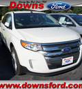 ford edge 2011 white sel gasoline 6 cylinders all whee drive automatic with overdrive 08753