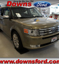 ford flex 2012 beige limited gasoline 6 cylinders front wheel drive automatic with overdrive 08753