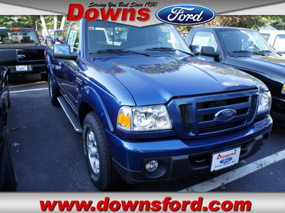 ford ranger 2011 lt  blue sport gasoline 6 cylinders 4 wheel drive 5 speed manual 08753