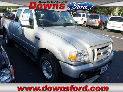 ford ranger 2011 silver sport gasoline 6 cylinders 2 wheel drive automatic with overdrive 08753
