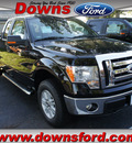 ford f 150 2011 black xlt flex fuel 8 cylinders 4 wheel drive automatic with overdrive 08753