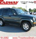 jeep liberty 2003 green suv limited gasoline 6 cylinders rear wheel drive automatic with overdrive 45840