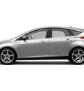 ford focus 2012 silver hatchback titanium gasoline 4 cylinders front wheel drive 6 speed automatic 77388
