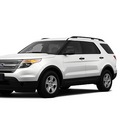 ford explorer 2012 white suv gasoline 6 cylinders 2 wheel drive shiftable automatic 77388