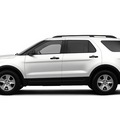 ford explorer 2012 white suv gasoline 6 cylinders 2 wheel drive shiftable automatic 77388