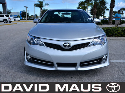 toyota camry 2012 silver sedan se 4 cylinders front wheel drive automatic 32771