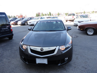 acura tsx 2010 dk  gray sedan tech gasoline 6 cylinders front wheel drive automatic with overdrive 60462