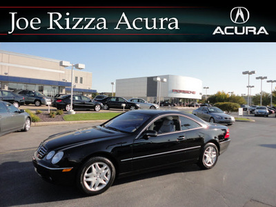 mercedes benz cl500 2002 black coupe gasoline 8 cylinders rear wheel drive automatic with overdrive 60462