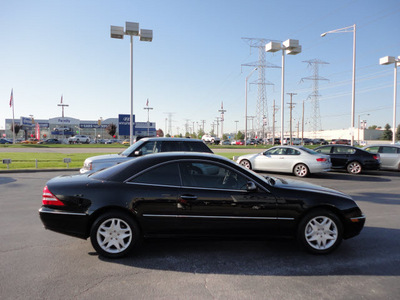 mercedes benz cl500 2002 black coupe gasoline 8 cylinders rear wheel drive automatic with overdrive 60462