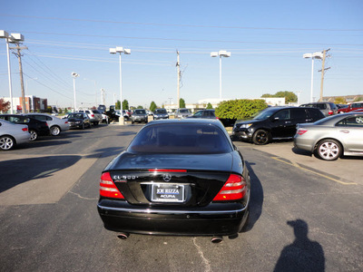 mercedes benz cl500 2002 black coupe gasoline 8 cylinders rear wheel drive automatic with overdrive 60462