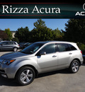 acura mdx 2011 gray suv tech awd gasoline 6 cylinders all whee drive automatic with overdrive 60462