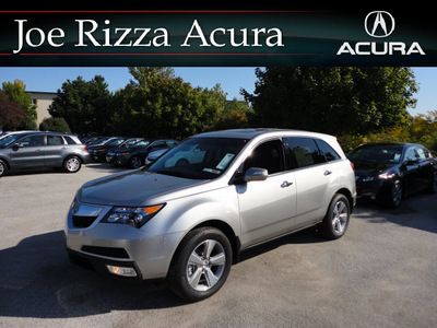 acura mdx 2011 gray suv tech awd gasoline 6 cylinders all whee drive automatic with overdrive 60462