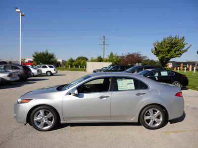 acura tsx 2012 silver moon sedan tech gasoline 4 cylinders front wheel drive automatic with overdrive 60462