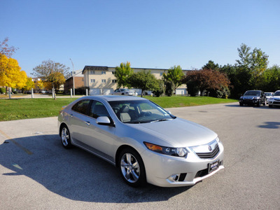 acura tsx 2012 silver moon sedan tech gasoline 4 cylinders front wheel drive automatic with overdrive 60462