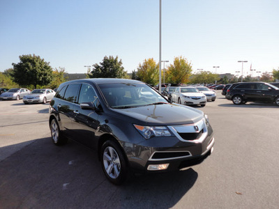 acura mdx 2011 gray suv awd gasoline 6 cylinders all whee drive automatic with overdrive 60462