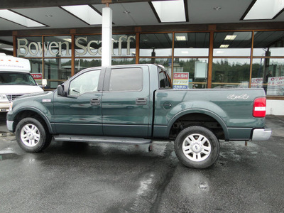 ford f 150 2004 green lariat gasoline 8 cylinders 4 wheel drive automatic 98032