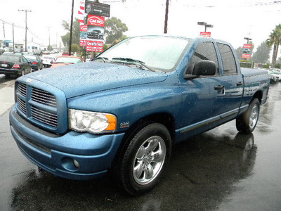 dodge ram pickup 1500 2005 blue pickup truck slt gasoline 8 cylinders rear wheel drive automatic 92882