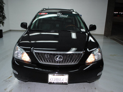 lexus rx 350 2009 obsidian suv gasoline 6 cylinders front wheel drive automatic 91731