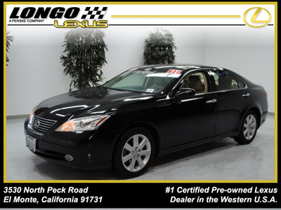 lexus es 350 2008 obsidian sedan gasoline 6 cylinders front wheel drive automatic 91731