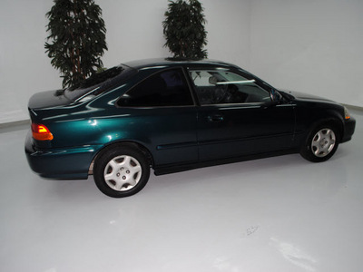 honda civic 1998 green coupe ex gasoline 4 cylinders front wheel drive automatic 91731