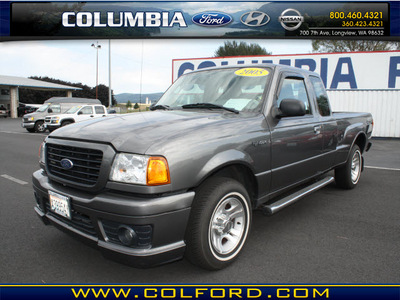 ford ranger 2005 dk  gray stx gasoline 6 cylinders rear wheel drive automatic 98632