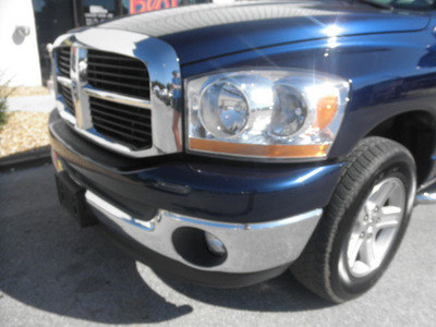 dodge ram pickup 1500 2006 blue pickup truck slt gasoline 8 cylinders rear wheel drive automatic 34731