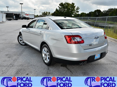 ford taurus 2011 silver sedan sel gasoline 6 cylinders front wheel drive automatic 32837