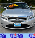 ford taurus 2011 silver sedan sel gasoline 6 cylinders front wheel drive automatic 32837