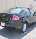 ford focus 2008 black sedan se gasoline 4 cylinders front wheel drive automatic 07012