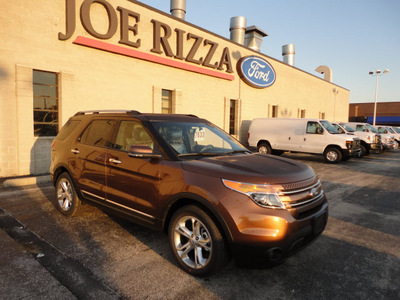 ford explorer 2012 brown suv limited awd gasoline 6 cylinders 4 wheel drive automatic with overdrive 60546