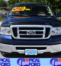 ford f 150 2008 blue xlt gasoline 8 cylinders 2 wheel drive automatic 32837