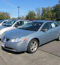 pontiac g6 2008 lt blue sedan gasoline 6 cylinders front wheel drive automatic 13502