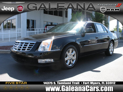 cadillac dts 2006 black sedan gasoline 8 cylinders front wheel drive automatic 33912