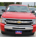 chevrolet silverado 1500 2011 red pickup truck work truck gasoline 6 cylinders 2 wheel drive automatic 77090