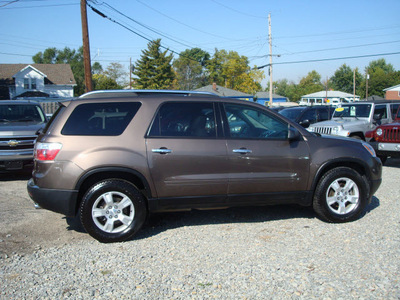gmc acadia 2009 brown suv sle 1 gasoline 6 cylinders front wheel drive automatic 45324