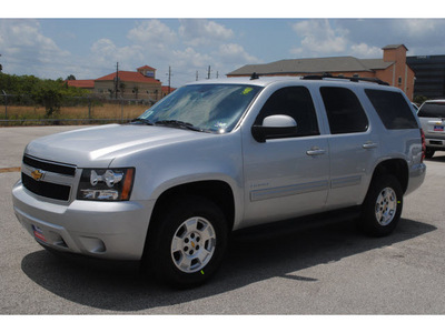 chevrolet tahoe 2011 silver suv ls flex fuel 8 cylinders 2 wheel drive automatic 77090