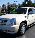 cadillac escalade 2008 white diamond suv gasoline 8 cylinders all whee drive automatic 07701