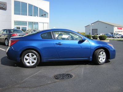 nissan altima 2008 blue coupe 2 5 s gasoline 4 cylinders front wheel drive cont  variable trans  46410