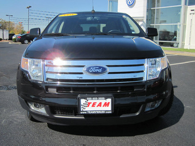 ford edge 2008 black suv limited gasoline 6 cylinders front wheel drive automatic with overdrive 46410