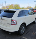 ford edge 2008 white suv limited gasoline 6 cylinders all whee drive automatic 13502