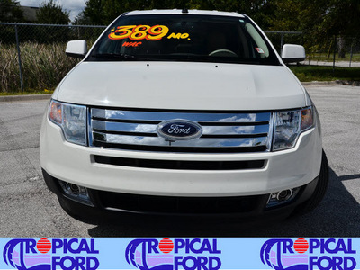 ford edge 2010 white suv sel gasoline 6 cylinders front wheel drive automatic 32837