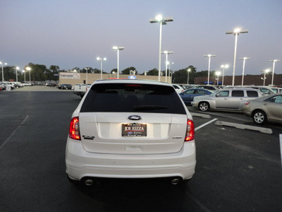 ford edge 2012 white sport gasoline 6 cylinders front wheel drive automatic with overdrive 60546