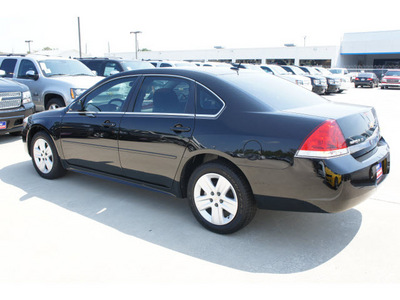 chevrolet impala 2011 black sedan ls flex fuel 6 cylinders front wheel drive 4 spd auto elec cntlled o 77090