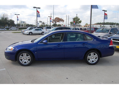 chevrolet impala 2006 blue sedan ltz gasoline 6 cylinders front wheel drive 4 speed automatic 77090