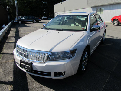 lincoln mkz 2009 white sedan gasoline 6 cylinders all whee drive automatic with overdrive 13502