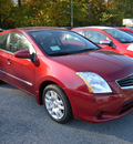 nissan sentra 2012 dk  red sedan gasoline 4 cylinders front wheel drive automatic 46219